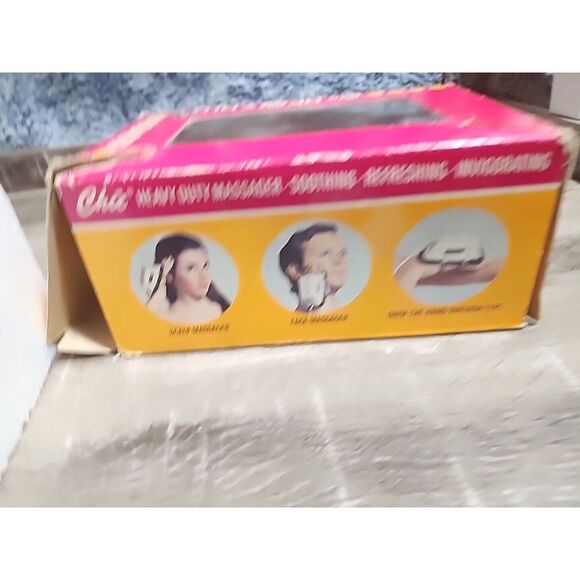 Chic heavy duty massager soothing refreshing invigorating! tested original box - Picture 10 of 12